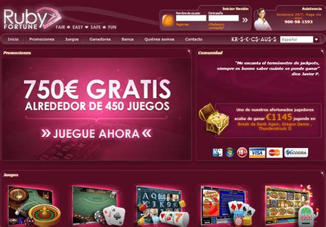 ruby fortune online casino español|Los mejores juegos de casino online .